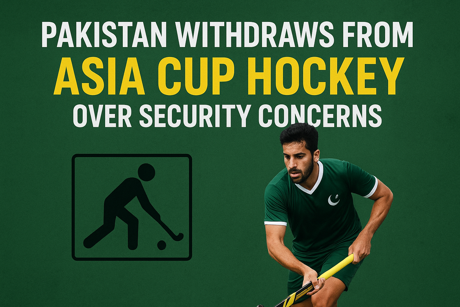 Pakistan Withdraws from Asia Cup Hockey Over Security Concerns