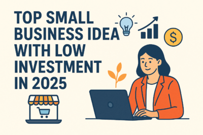 Top Small Business Ideas with Low Investment in 2025