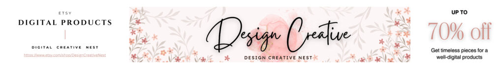 Etsy Shop Digital creative nest