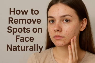 How to Remove Spots on Face Naturally