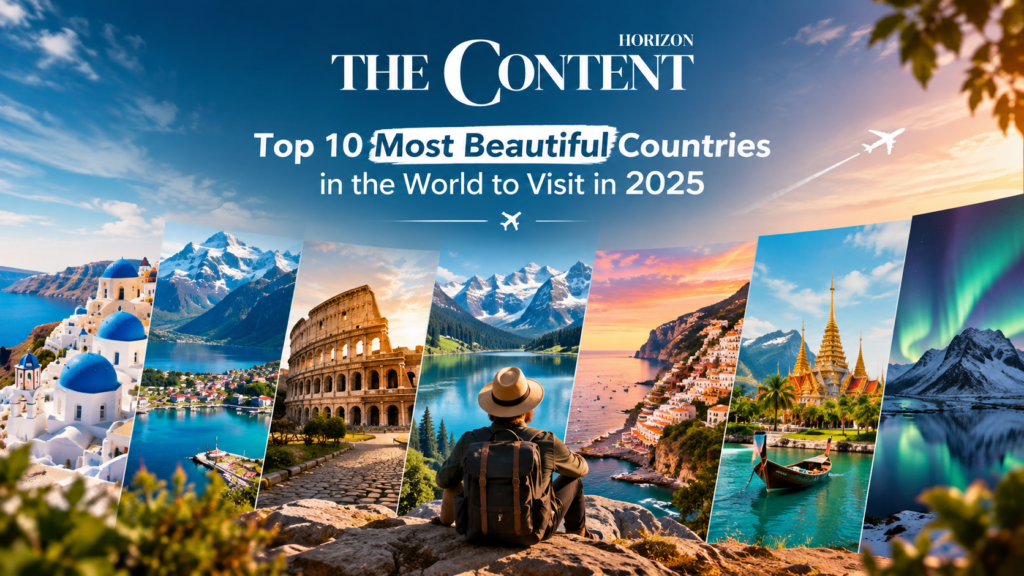 Top 10 Most Beautiful Countries in the World to Visit in 2025