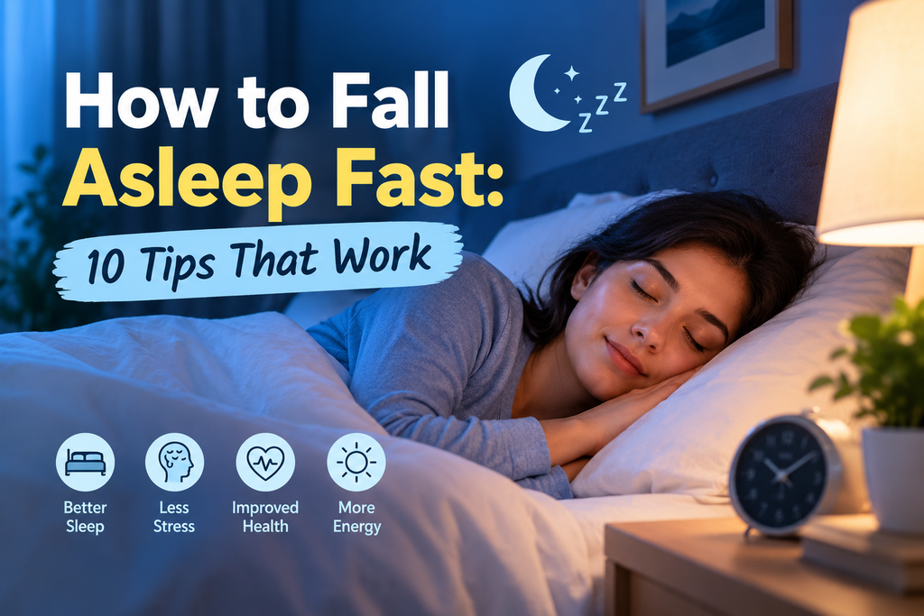 How to Fall Asleep Fast: 10 Tips That Work